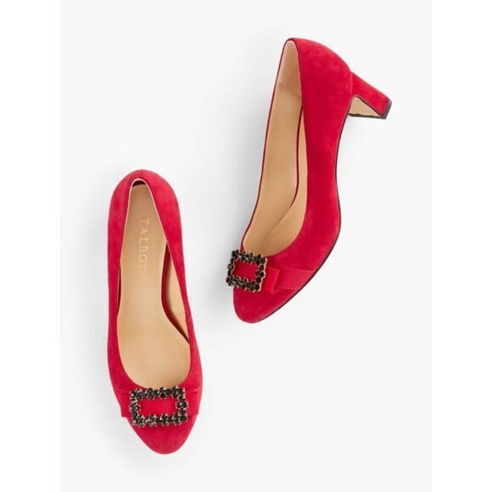 Talbots Red Suede Women's Shoes